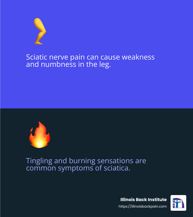 Sciatica Symptoms Infographic - sciatic nerve pain in left leg infographic 2<em>facts</em>emoji_blue Sciatica Symptoms Infographic - sciatic nerve pain in left leg infographic 2<em>facts</em>emoji_blue