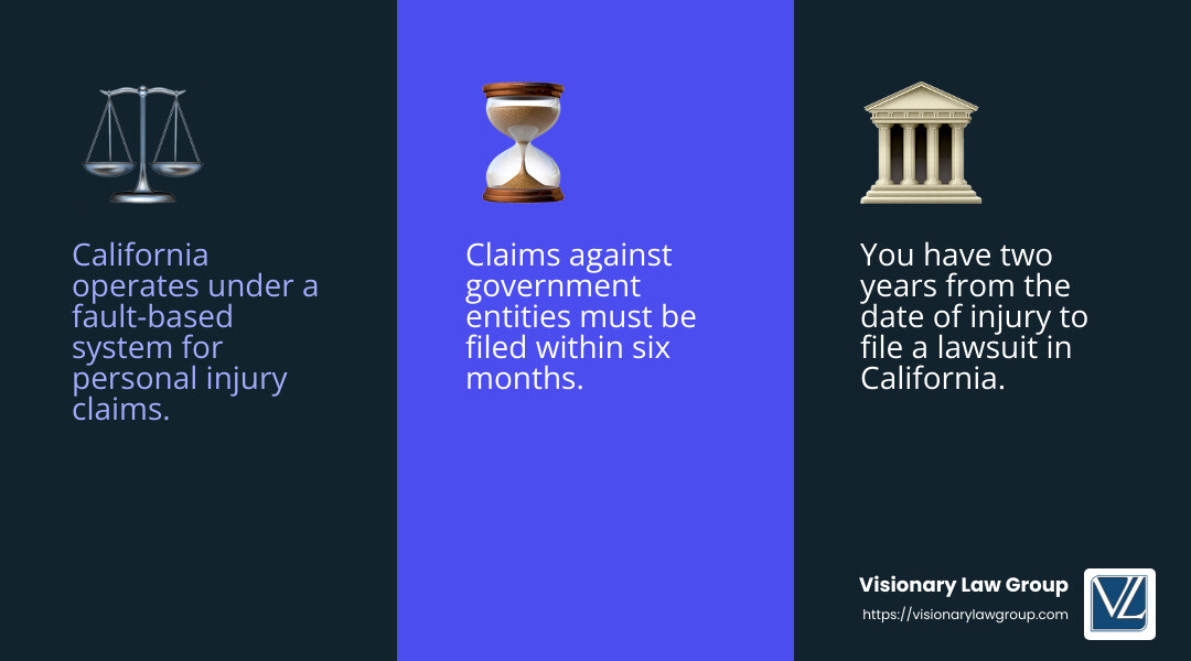 Understanding Personal Injury Law - Long Beach personal injury attorney infographic 3<em>facts</em>emoji_blue