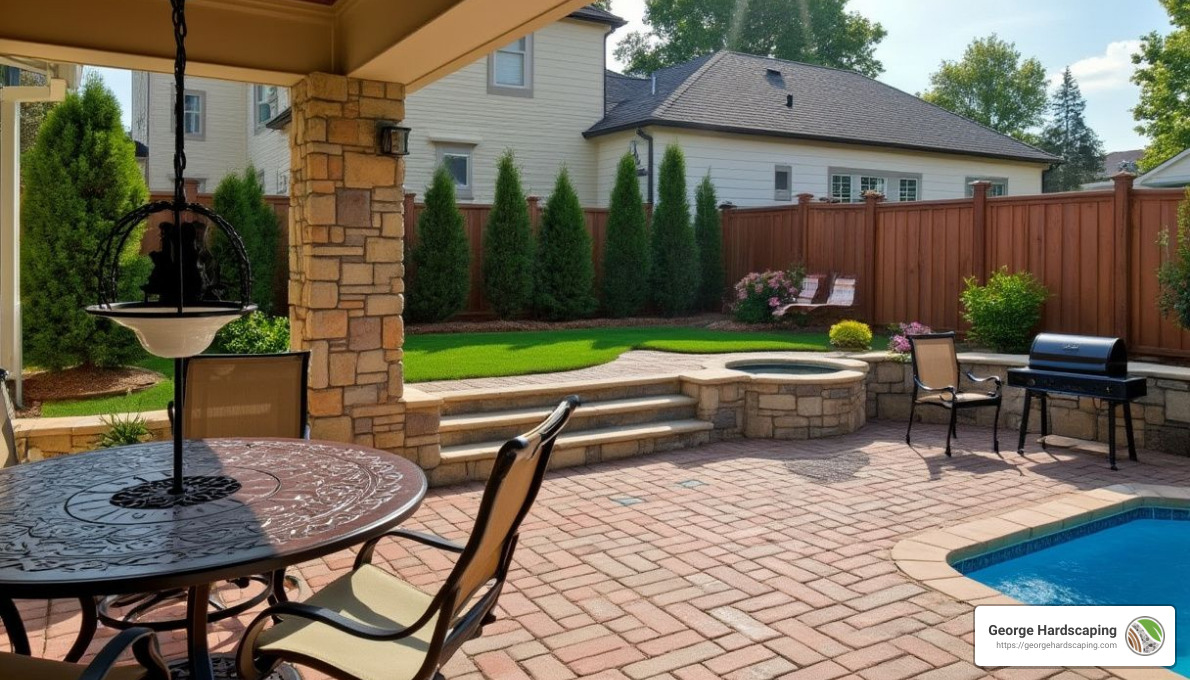 Patio Design by George Hardscaping - hardscape design services