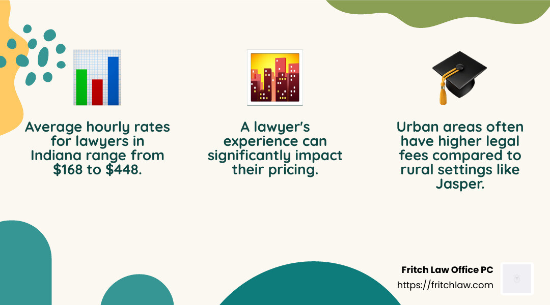 Understanding Legal Fees - lawyers jasper indiana infographic 3_facts_emoji_nature