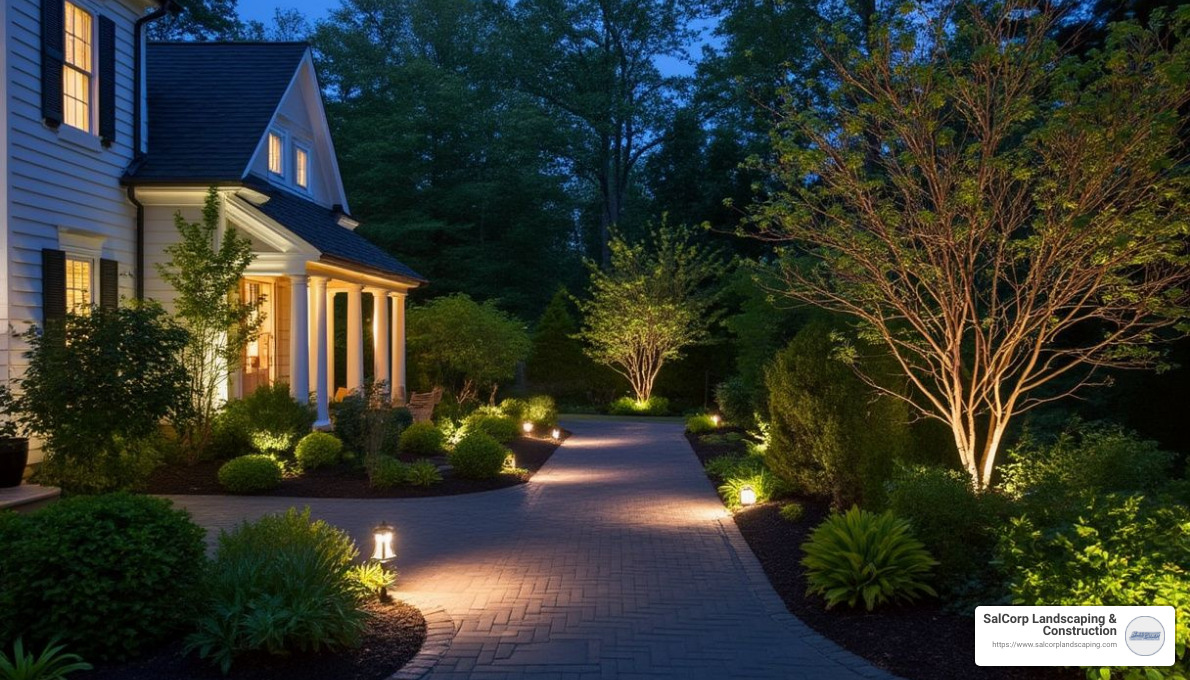 landscape lighting - landscape lighting westwood ma