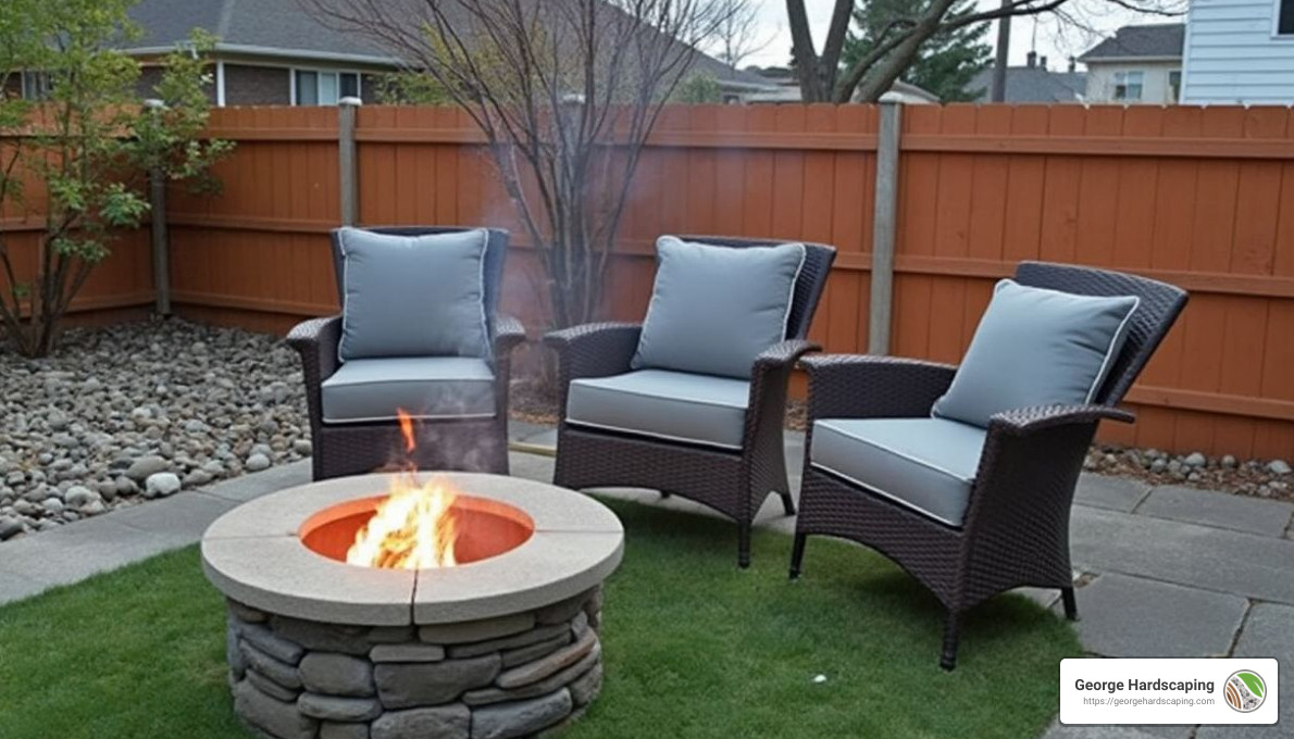 Outdoor fire pit materials - outdoor fire pits