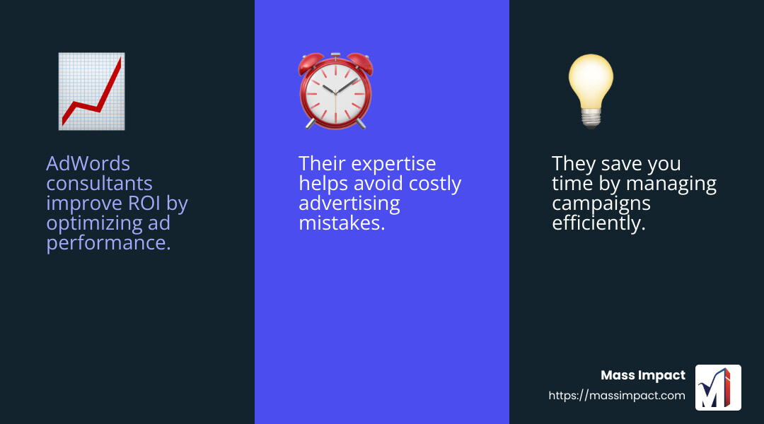 Understanding Pricing Models - adwords management consultants infographic 3_facts_emoji_blue