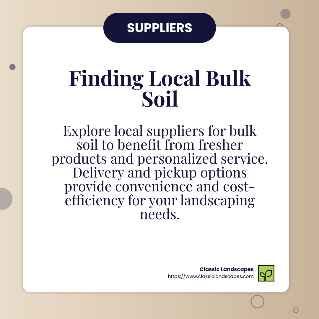 Bulk Soil Near Me Exploring Local Resources and Options