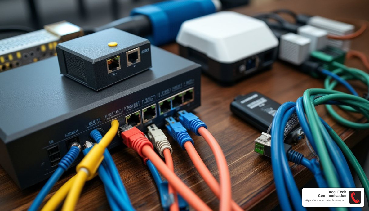 Network hardware components - network installation near me