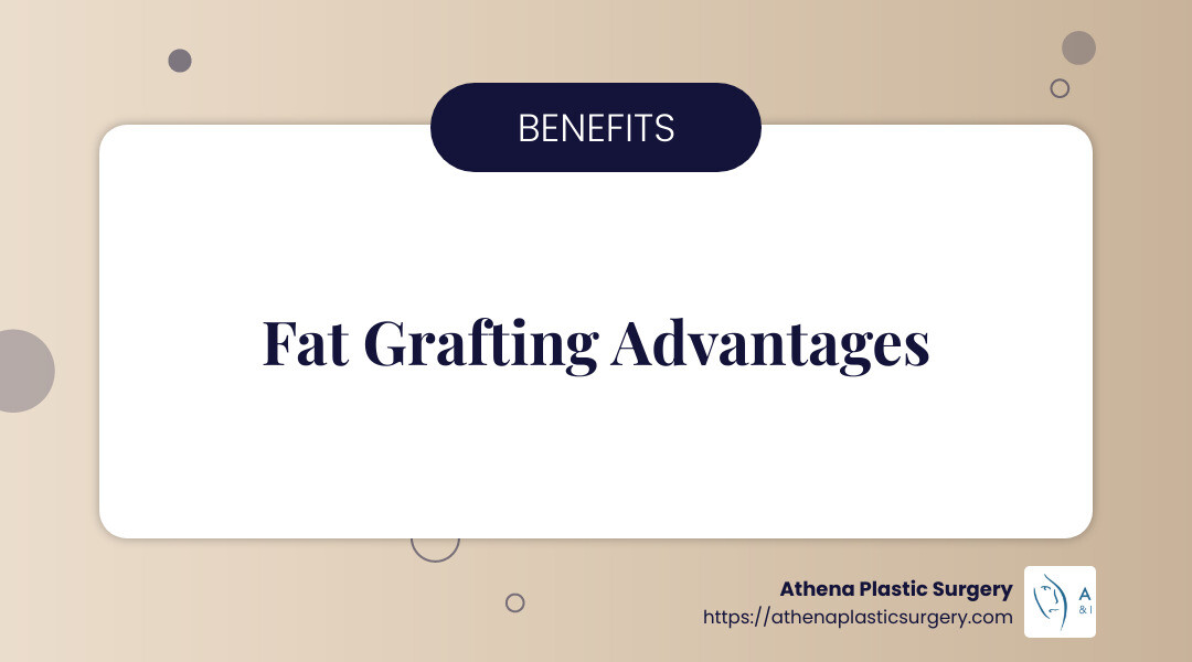 Statistics on fat grafting benefits - fat grafting breast reconstruction infographic simple-info-landscape-card