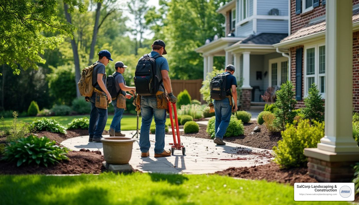 landscape contractors - residential landscape contractors near me