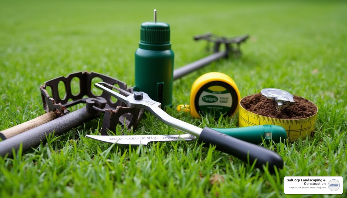 Lawn Assessment Tools - professional lawn care near me Lawn Assessment Tools - professional lawn care near me