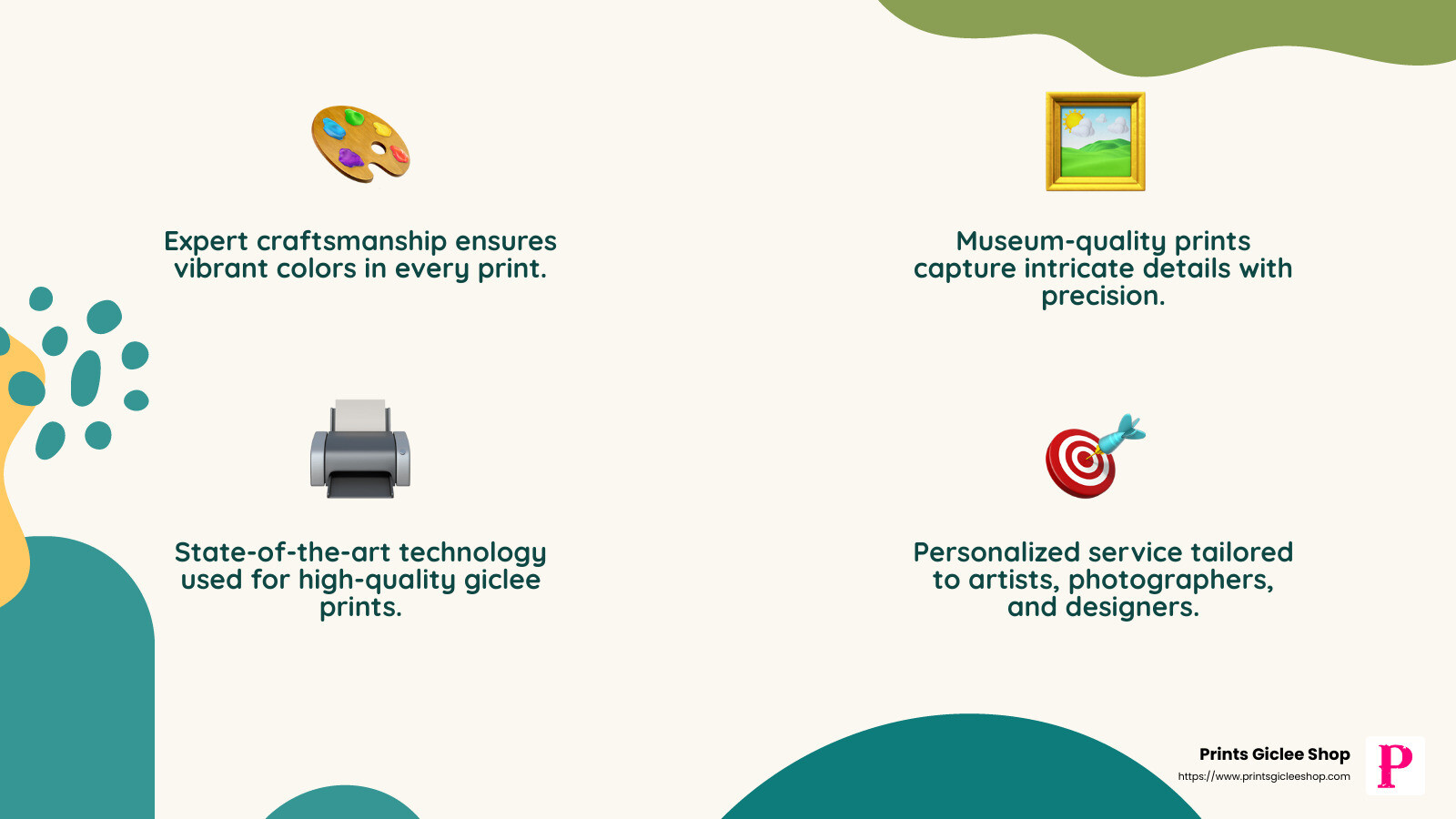 Expert craftsmanship and personalized service are what set us apart in fine art printing. - giclee printing infographic 4_facts_emoji_nature Expert craftsmanship and personalized service are what set us apart in fine art printing. - giclee printing infographic 4_facts_emoji_nature