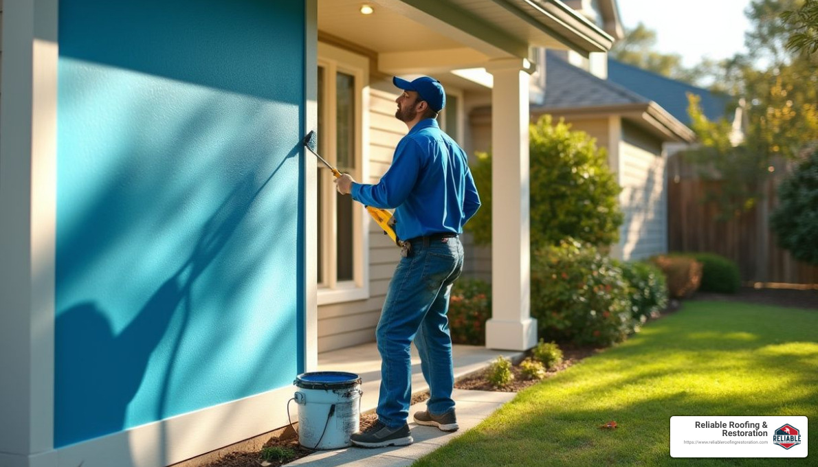 Exterior Painting in Katy - house painters katy tx
