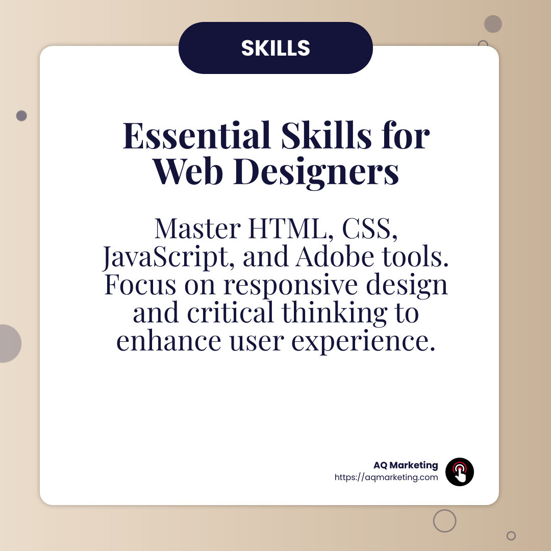 Web Designer Responsibilities - web designer infographic simple-info-card