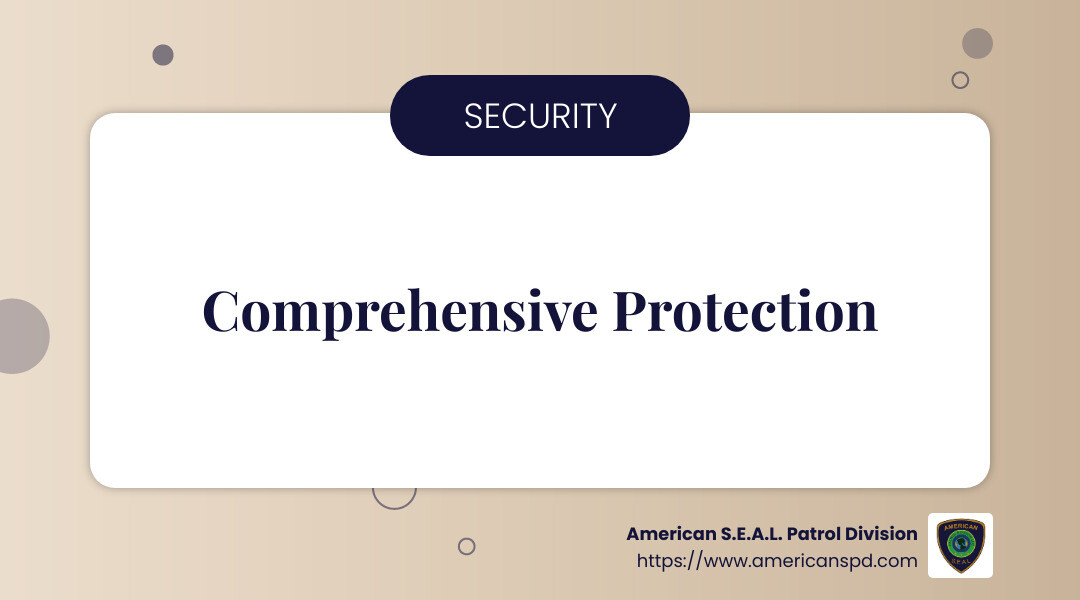 The Ultimate Guide to Commercial Security Services in Texas 3 Comprehensive protection involves integrating various security measures like burglar alarms and access control to ensure maximum safety for businesses. - commercial security Texas infographic simple-info-landscape-card