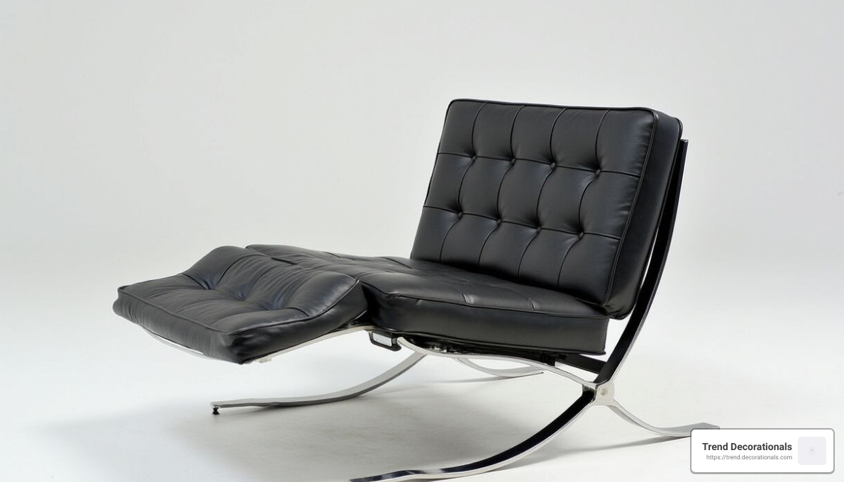 Barcelona Chair - minimalist design items
