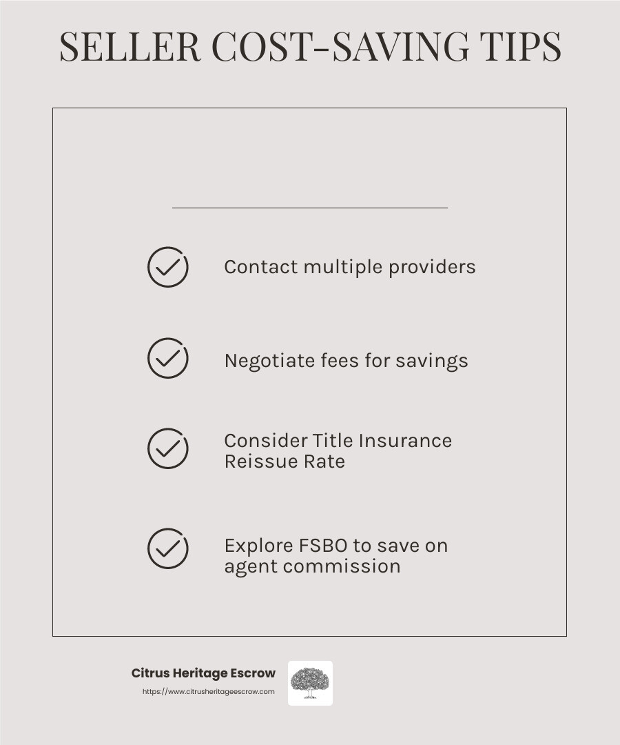 FSBO can save you thousands on agent commissions, but it's not for everyone. - estimated closing costs for seller infographic checklist-light-beige FSBO can save you thousands on agent commissions, but it's not for everyone. - estimated closing costs for seller infographic checklist-light-beige