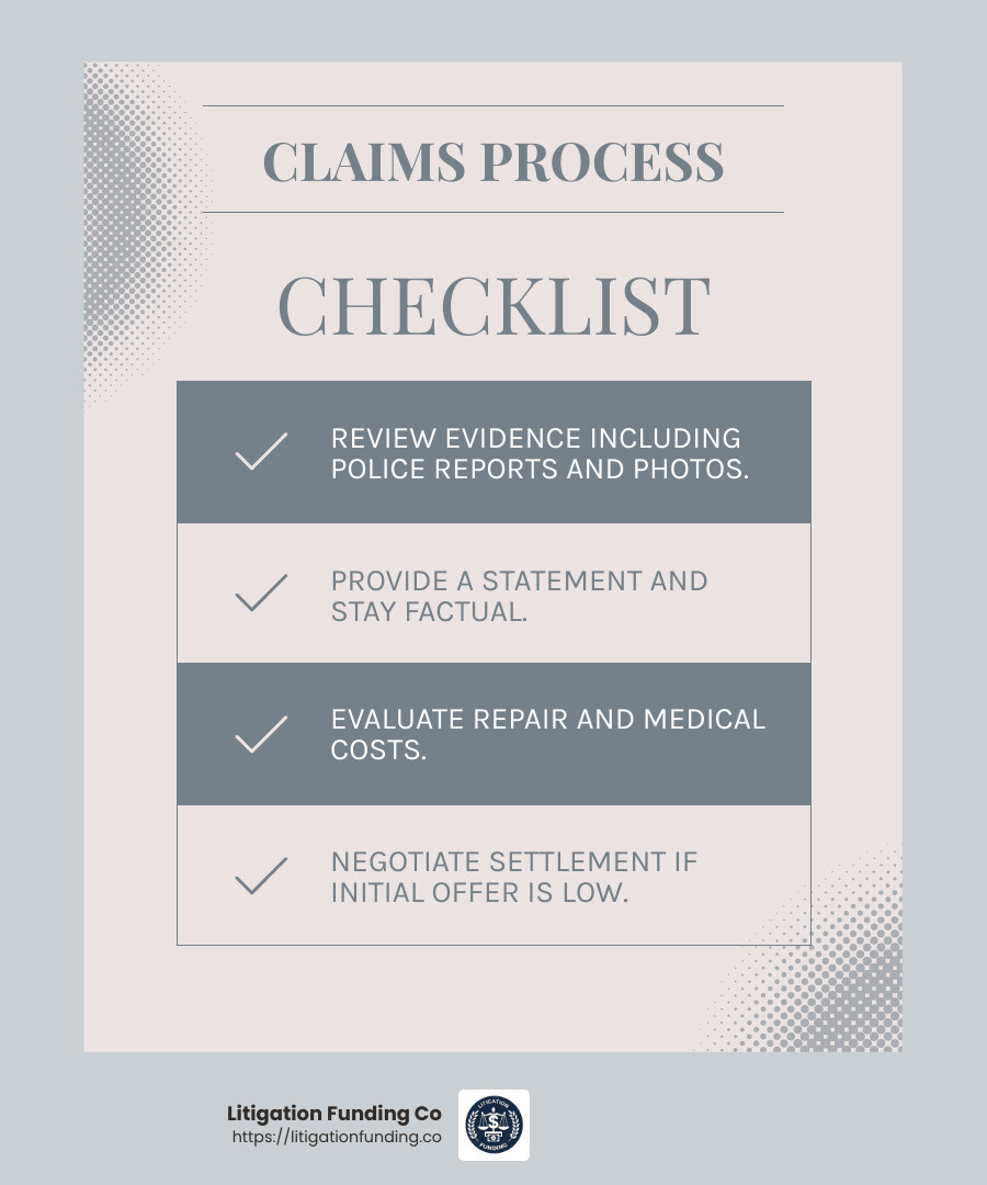 Negotiation Process Infographic - litigation for car accident infographic checklist-light-blue-grey