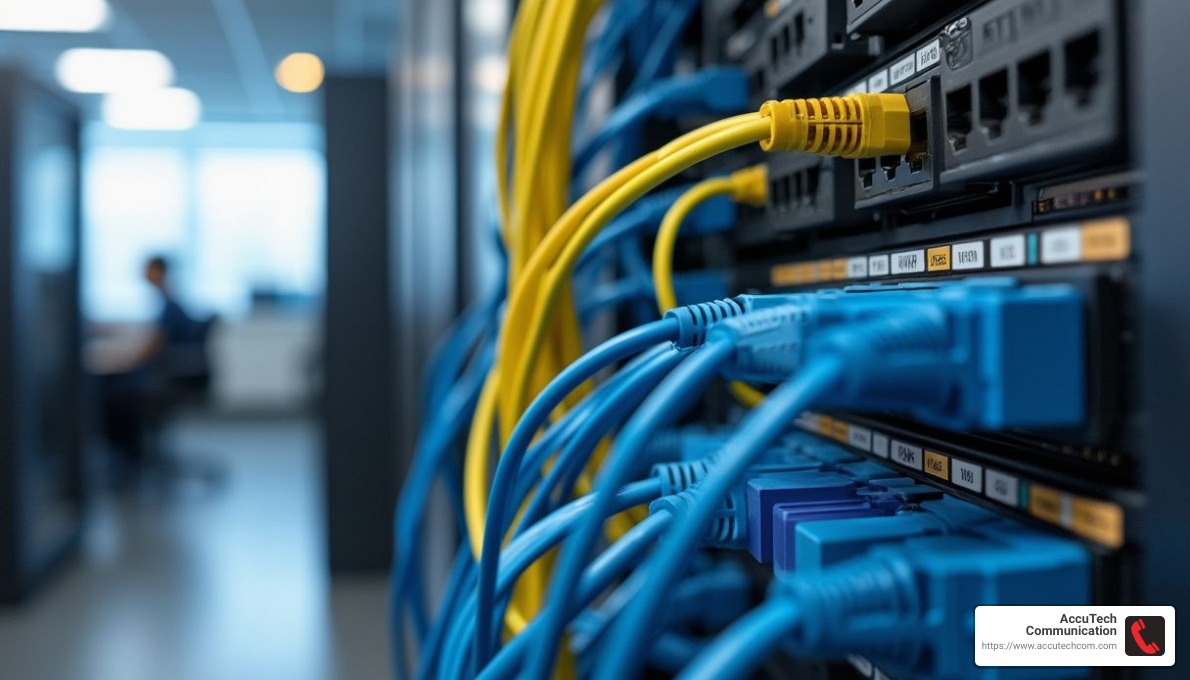 Structured cabling system aesthetics - structured cabling system