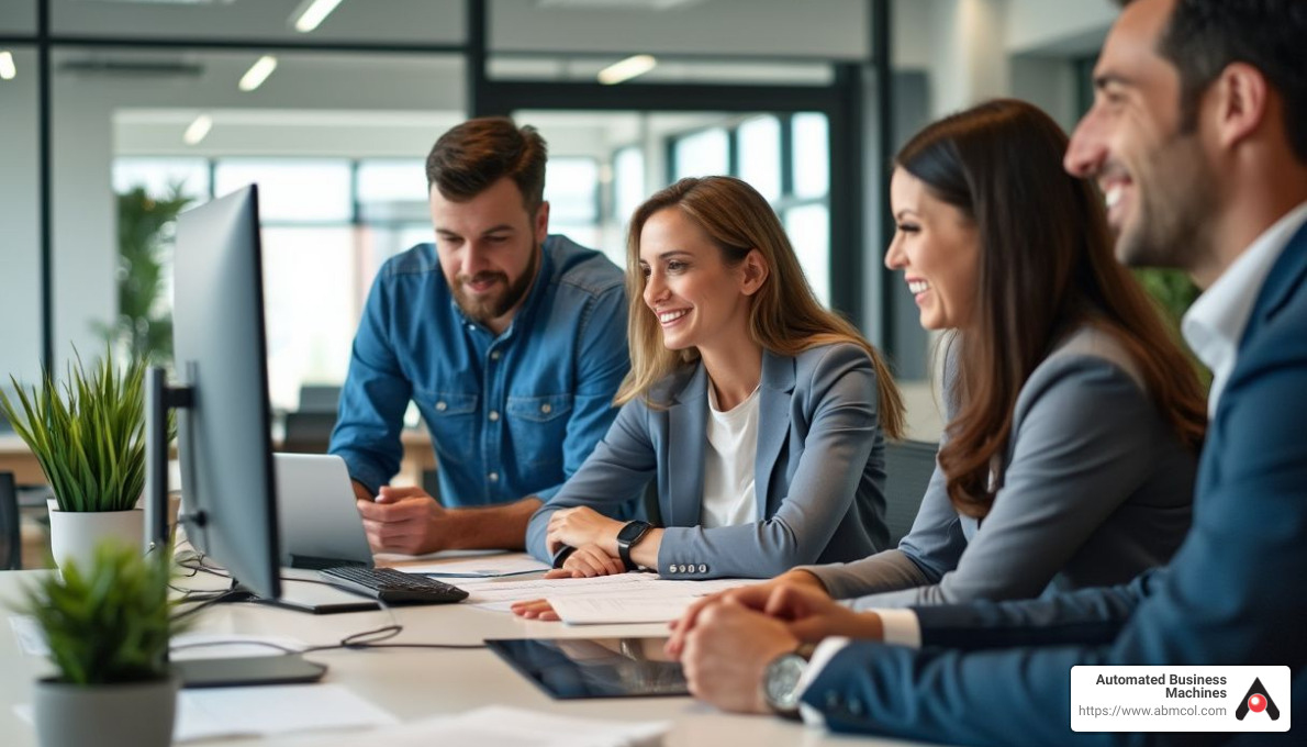 Automated Business Machines - Customized Solutions - document management software for small business