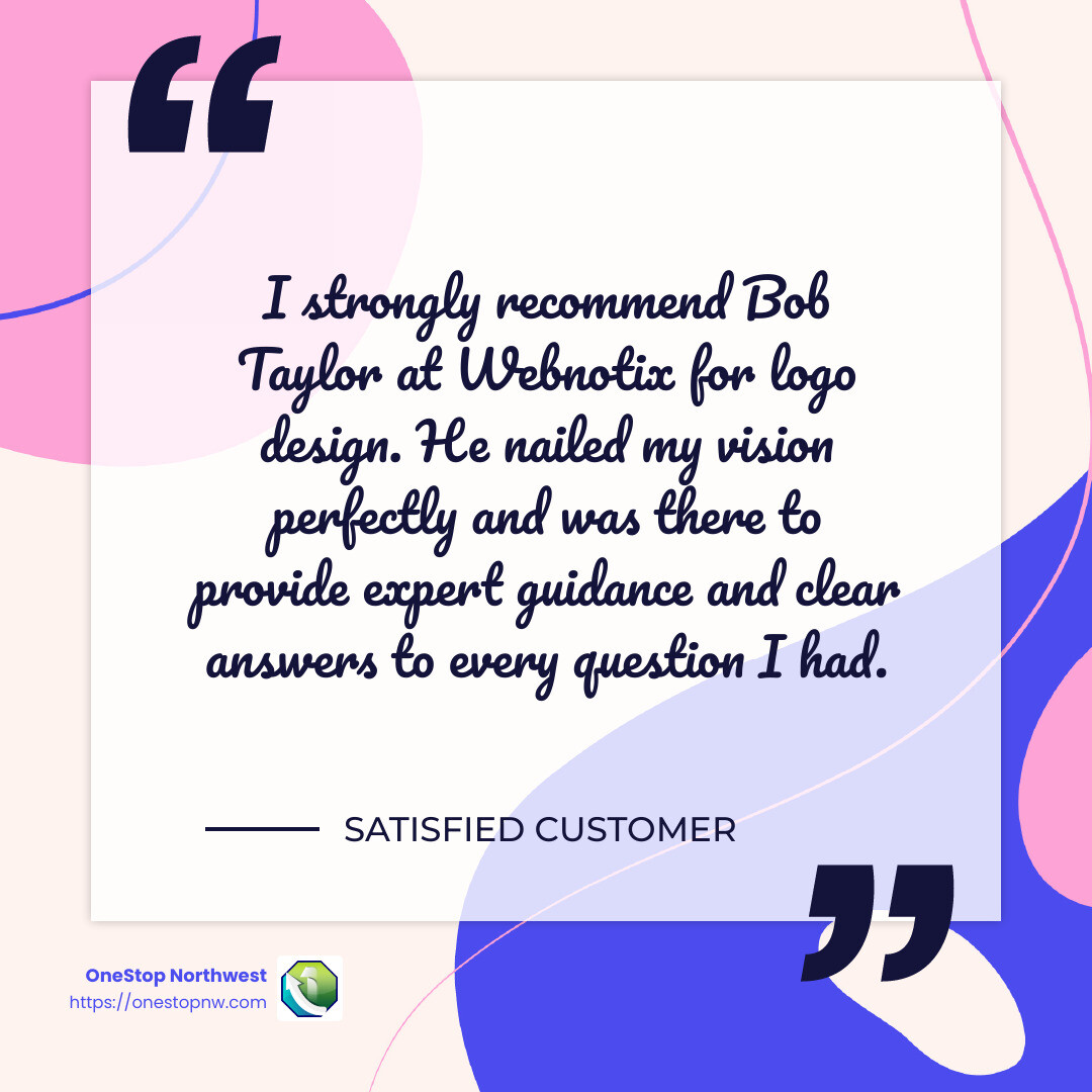 Webnotix Customer Review - best web developers near me infographic simple-quote-colorful
