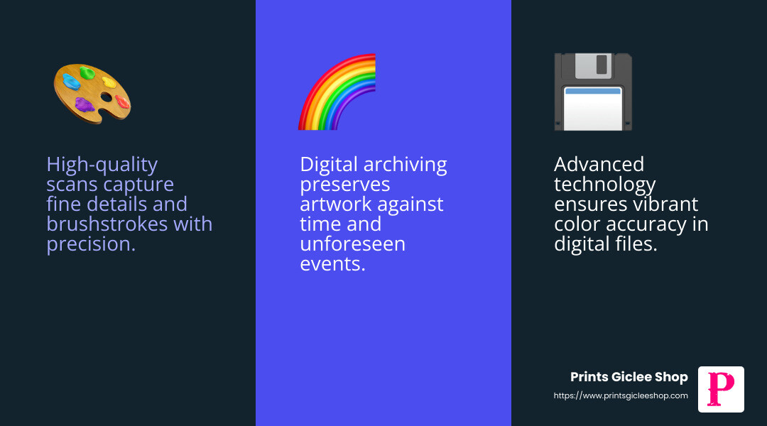 Color Accuracy in Art Scanning - scanning artwork infographic 3_facts_emoji_blue Color Accuracy in Art Scanning - scanning artwork infographic 3_facts_emoji_blue