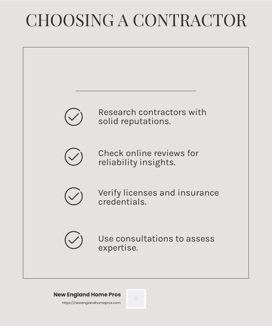 Expert installation ensures high-quality results. - bathroom installation contractors infographic checklist-light-beige