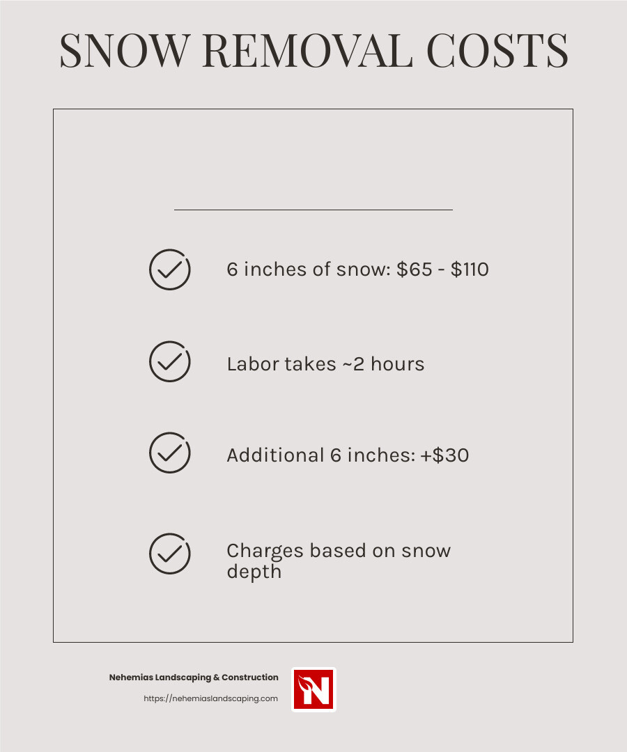Residential Snow Removal Cost: 2024's Best Tips!