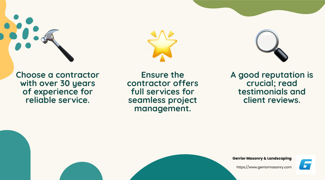 Quality craftsmanship is essential for a durable and beautiful patio. - brick paver installation infographic 3_facts_emoji_nature Quality craftsmanship is essential for a durable and beautiful patio. - brick paver installation infographic 3_facts_emoji_nature