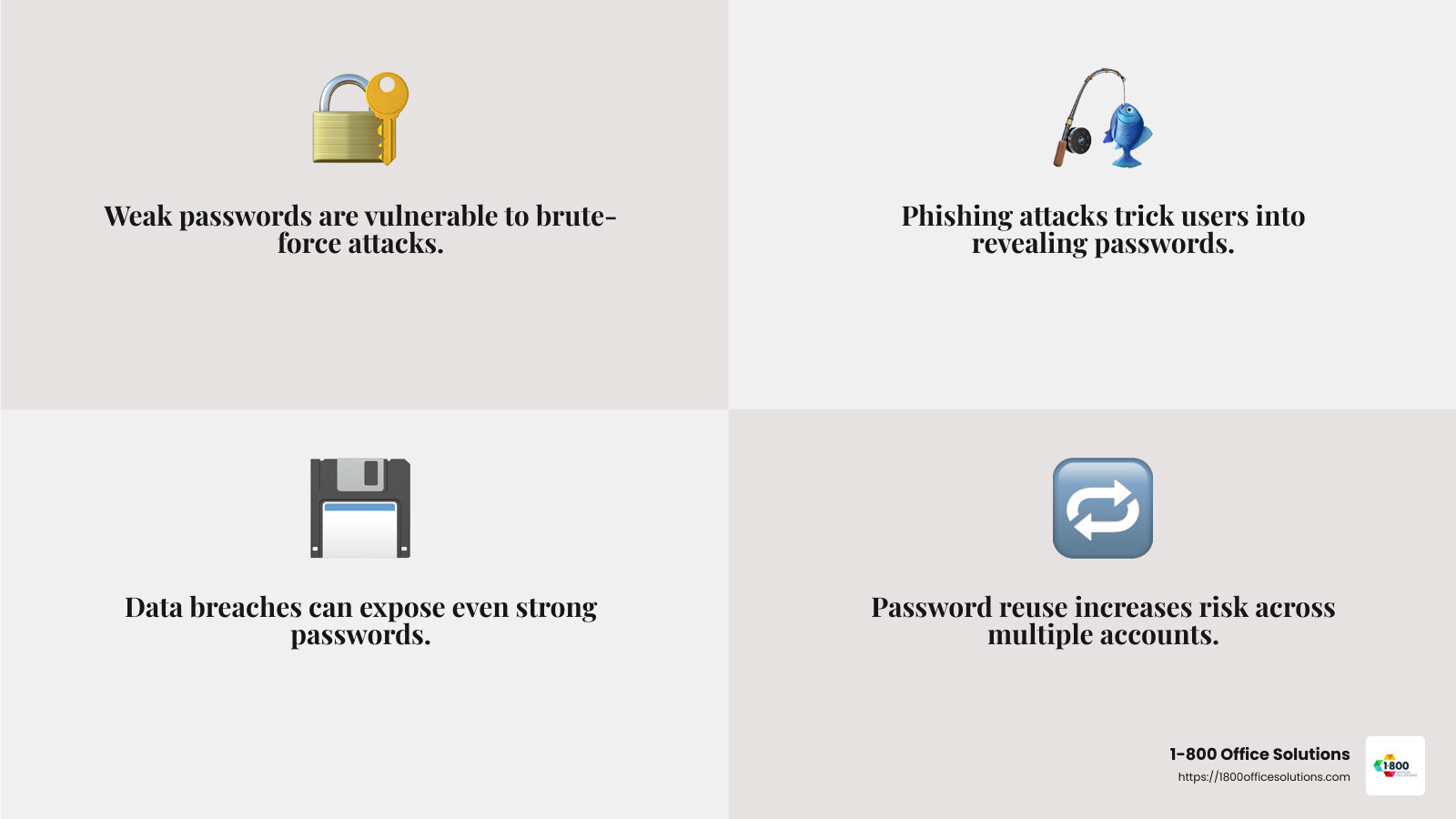 Password Vulnerabilities - Passkey vs password infographic 4_facts_emoji_grey Password Vulnerabilities - Passkey vs password infographic 4_facts_emoji_grey