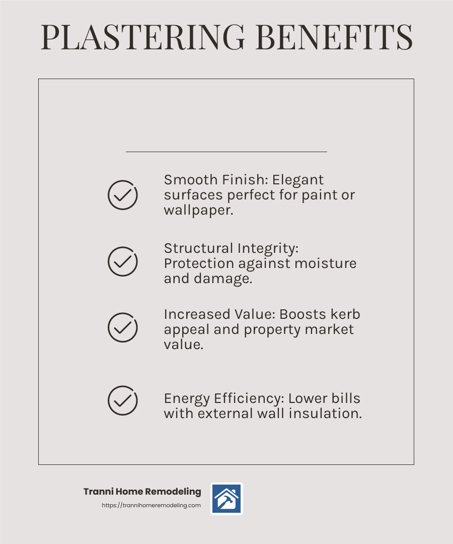 Benefits of Professional Plastering and Rendering - plastering and rendering services infographic checklist-light-beige