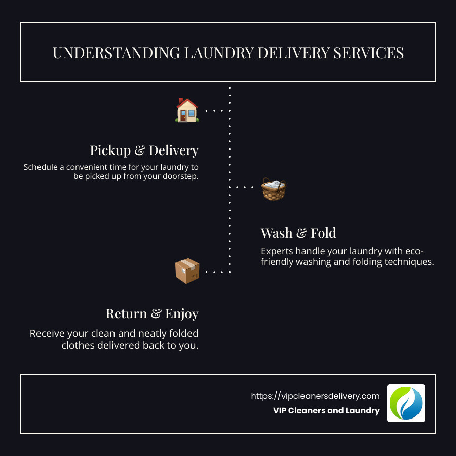 Understanding Laundry Delivery Services - laundry delivery services infographic infographic-line-3-steps-dark Understanding Laundry Delivery Services - laundry delivery services infographic infographic-line-3-steps-dark