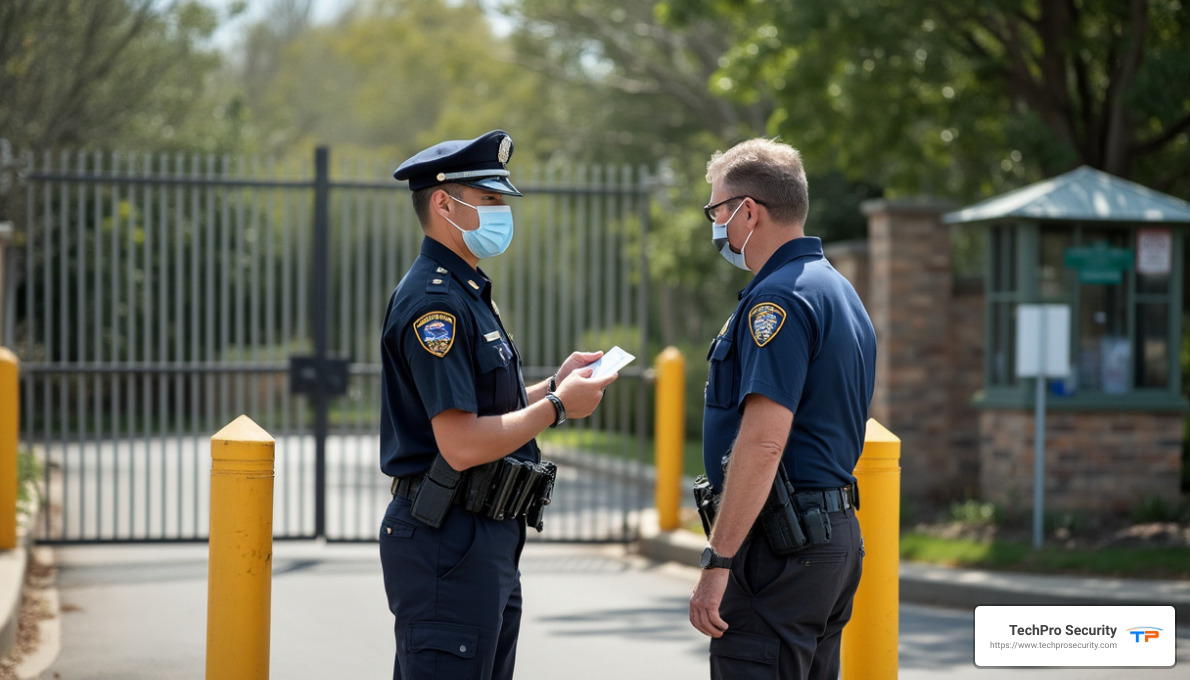 Gate Guard Verification Process - gate guard