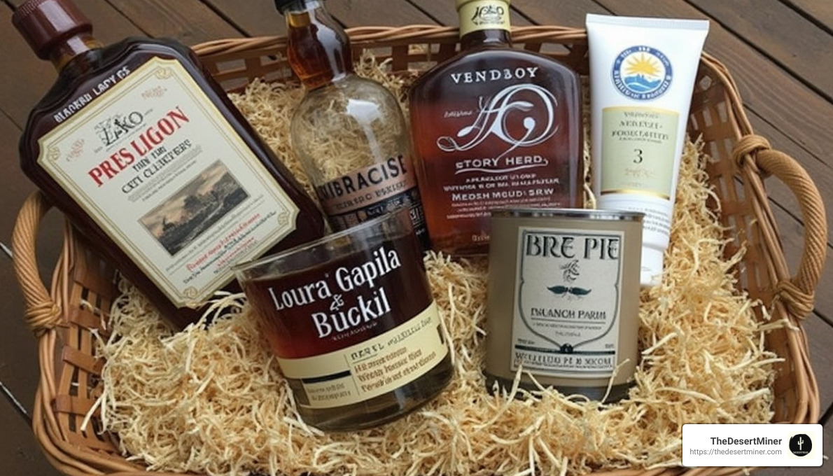 Pairing Bourbons with Treats - bourbon gift basket ideas