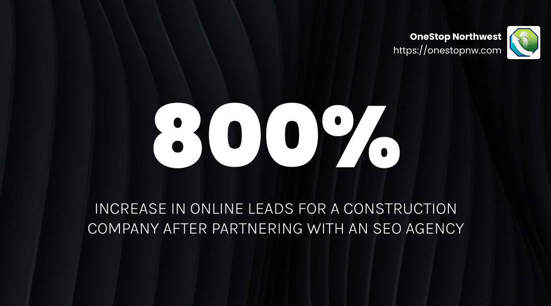 The Ultimate Guide to Hiring SEO Marketing Experts 5 800% increase in online leads - seo marketing experts infographic simple-stat-landscape-dark