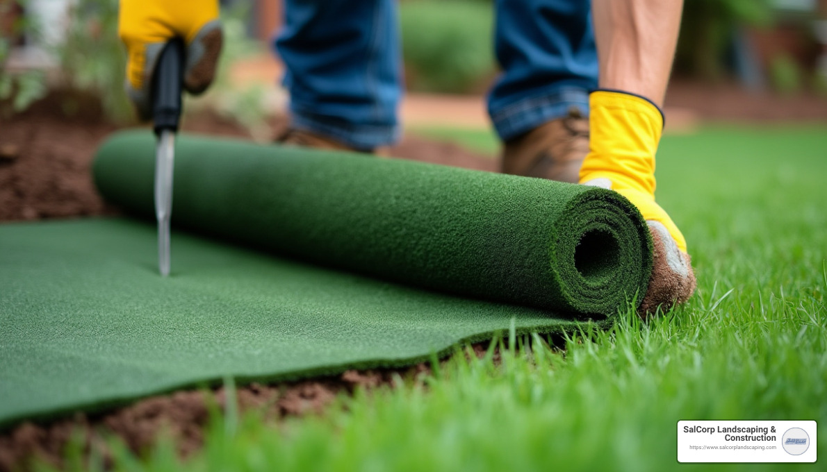 Sod installation process - sod installation cost per square foot