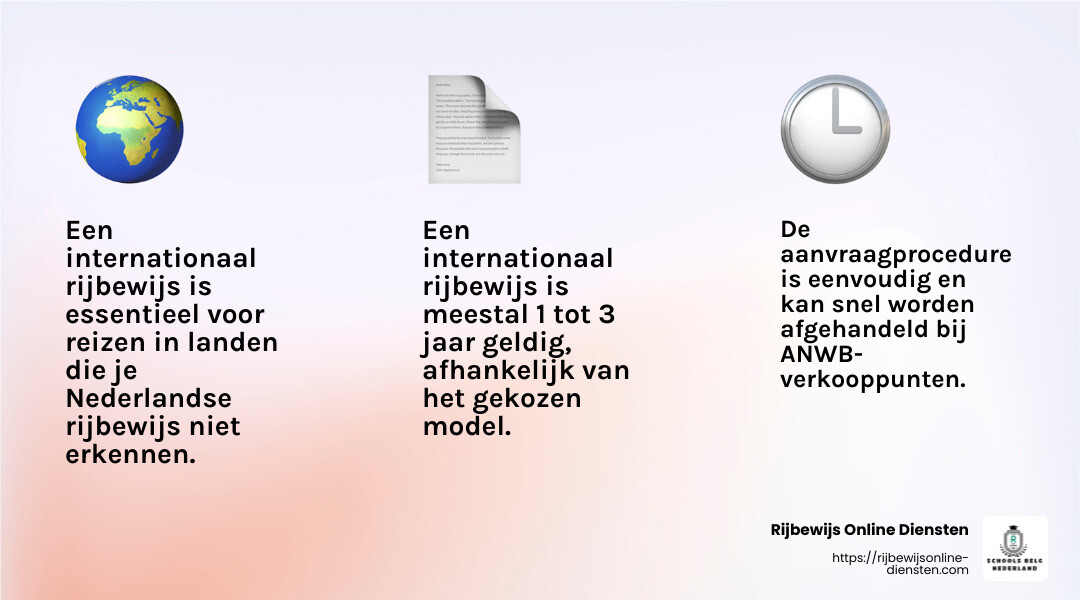 Rijbewijs Online Diensten – Eenvoudig en Betrouwbaar - internationaal rijbewijs aanvragen infographic 3_facts_emoji_light-gradient
