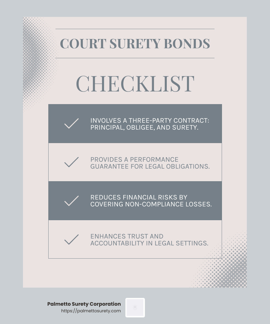 A practical guide to understanding court surety bonds 5 Three-party contract infographic - court surety bonds infographic checklist-light-blue-grey