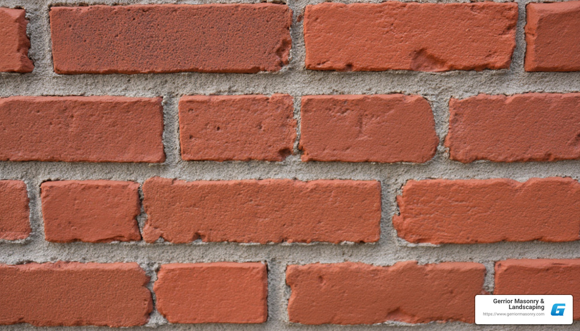 brick wall - tuckpointing vs repointing