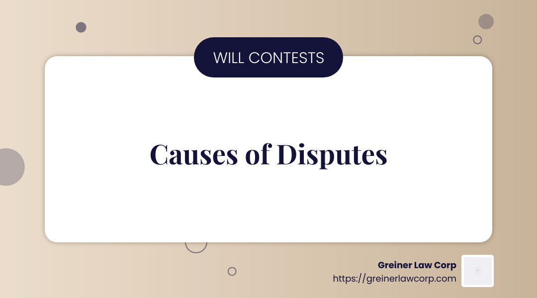 d8c569c5fdd45a2013f0df7862866f1faa949b98 The Ins and Outs of Probate Court Litigation Explore probate court litigation, understand causes, navigate processes, and learn strategies to avoid disputes. Get expert insights now! A quote about will contests - probate court litigation infographic simple-info-landscape-card