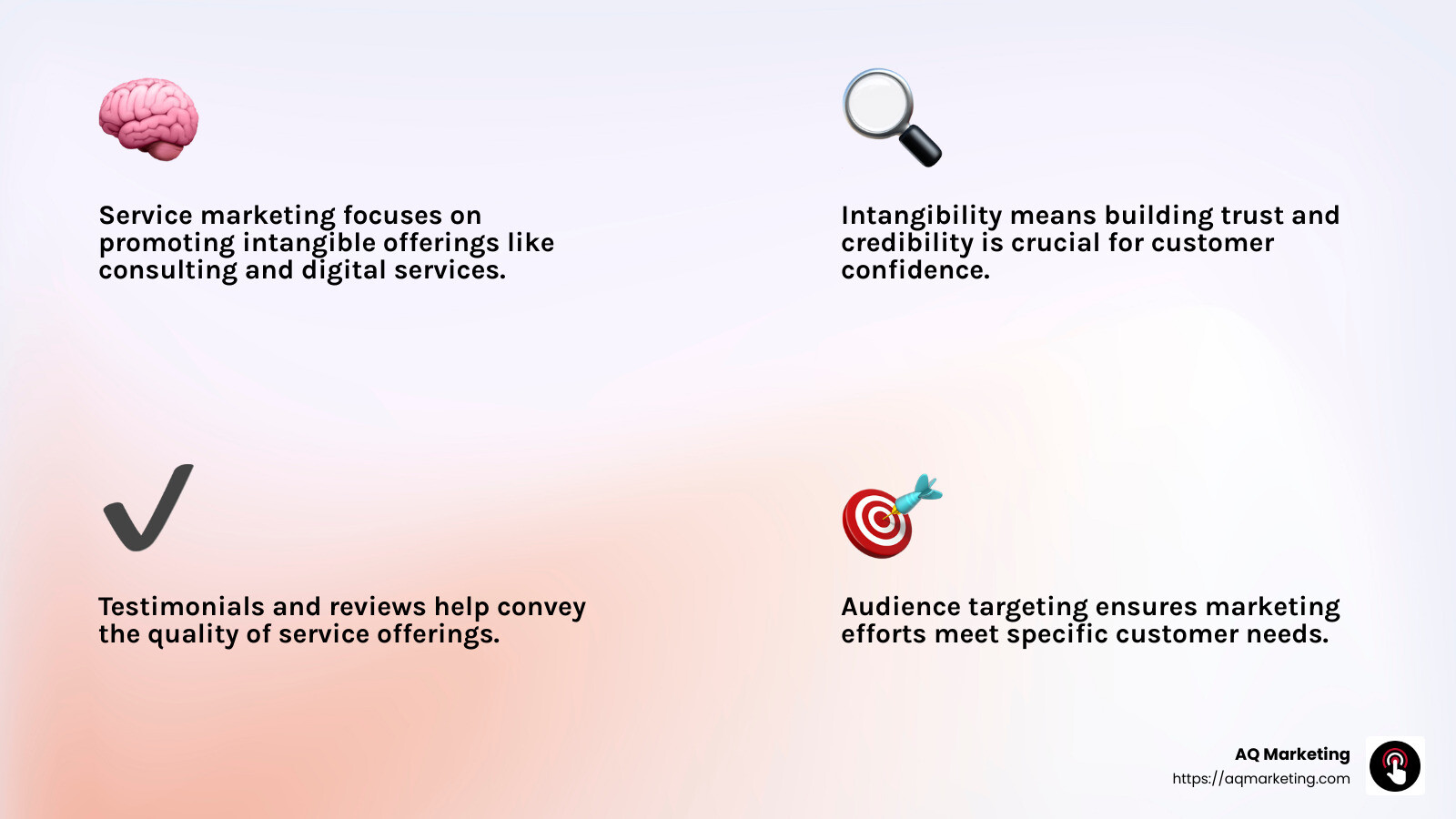 Service trust and credibility - business marketing service infographic 4_facts_emoji_light-gradient