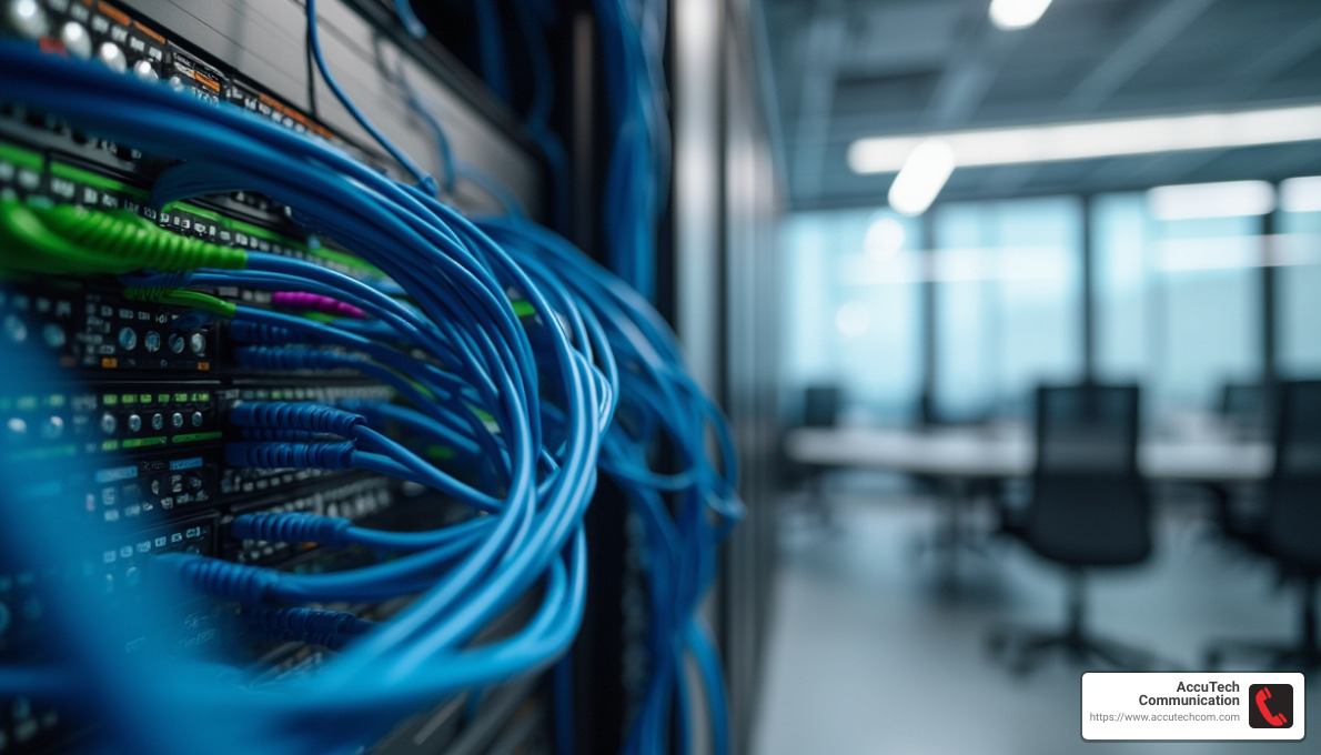 A well-structured network is essential for efficient operations - cable contractors
