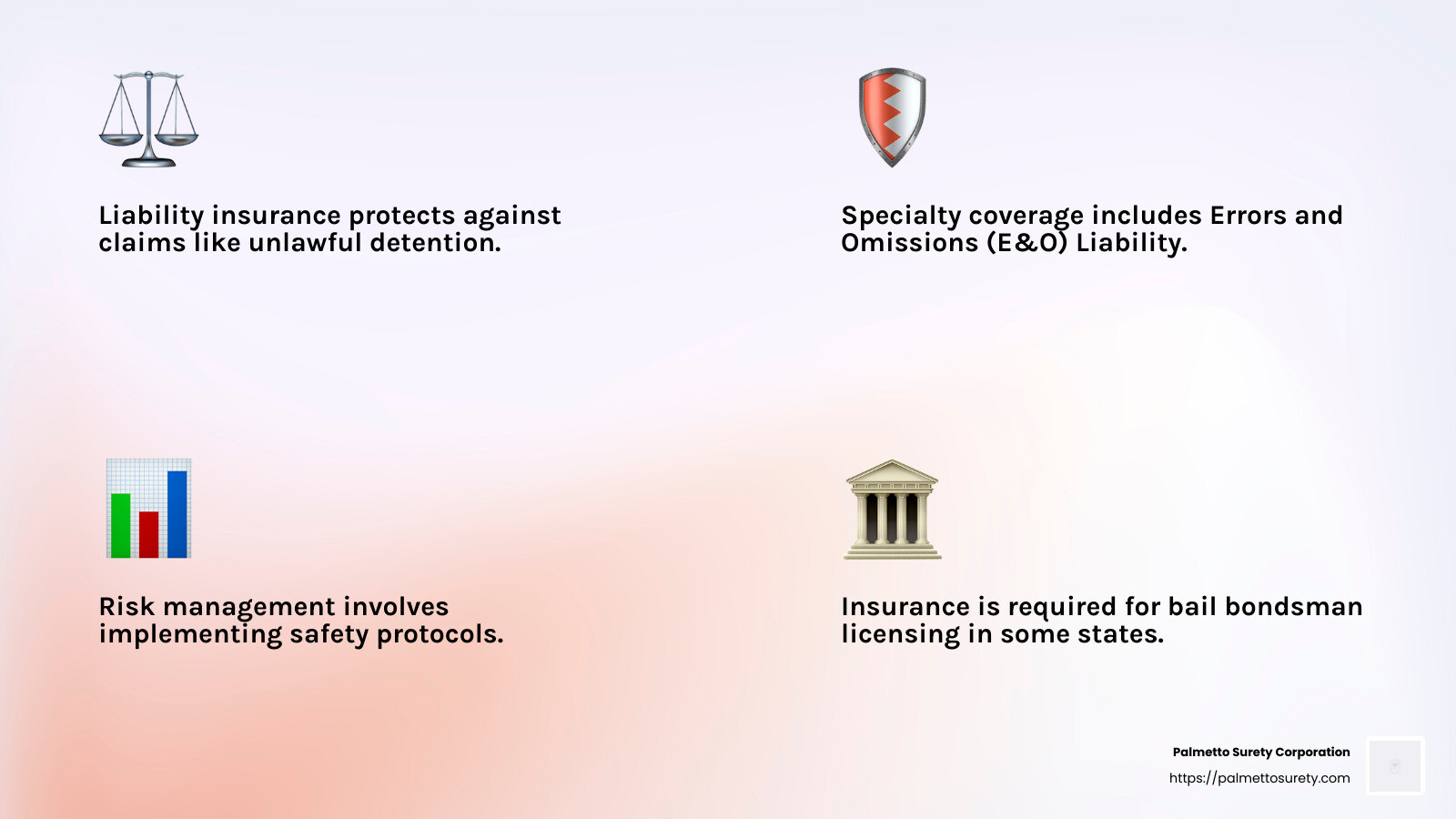 Bail bondsman insurance: what you need to know about costs 3 Stat about bail industry revenue - bail bondsman insurance cost infographic 4_facts_emoji_light-gradient