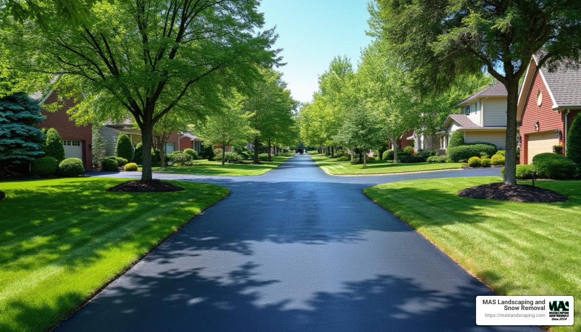Blacktop driveway - garden paving companies near me