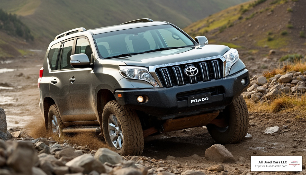 Toyota Prado off-road capabilities - Toyota Prado interior design Toyota Prado off-road capabilities - Toyota Prado interior design