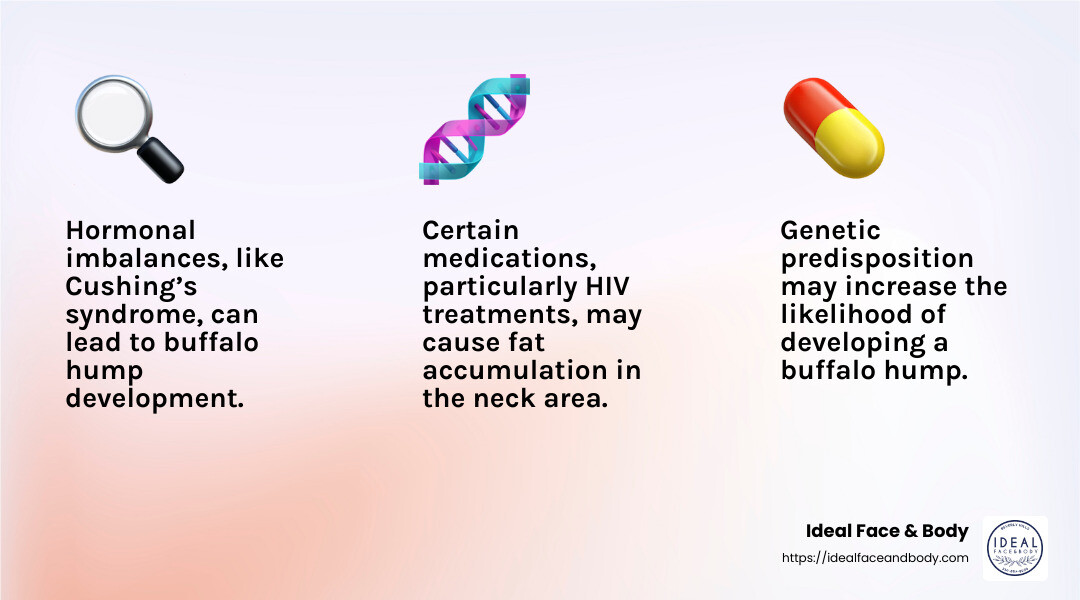 Hormonal Imbalance and Buffalo Hump - can a buffalo hump be surgically removed infographic 3_facts_emoji_light-gradient