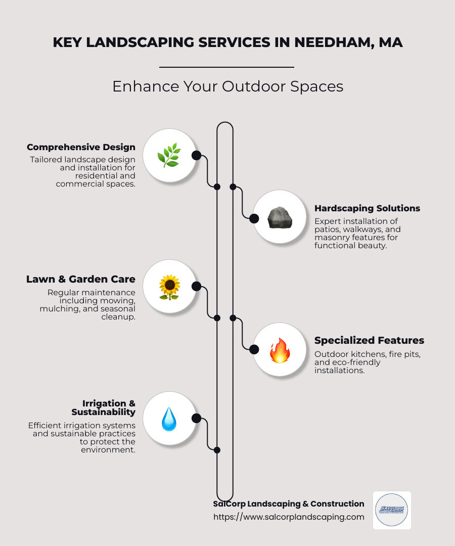 infographic of professional landscaping services offered in Needham MA - landscaping needham ma infographic infographic-line-5-steps-neat_beige infographic of professional landscaping services offered in Needham MA - landscaping needham ma infographic infographic-line-5-steps-neat_beige