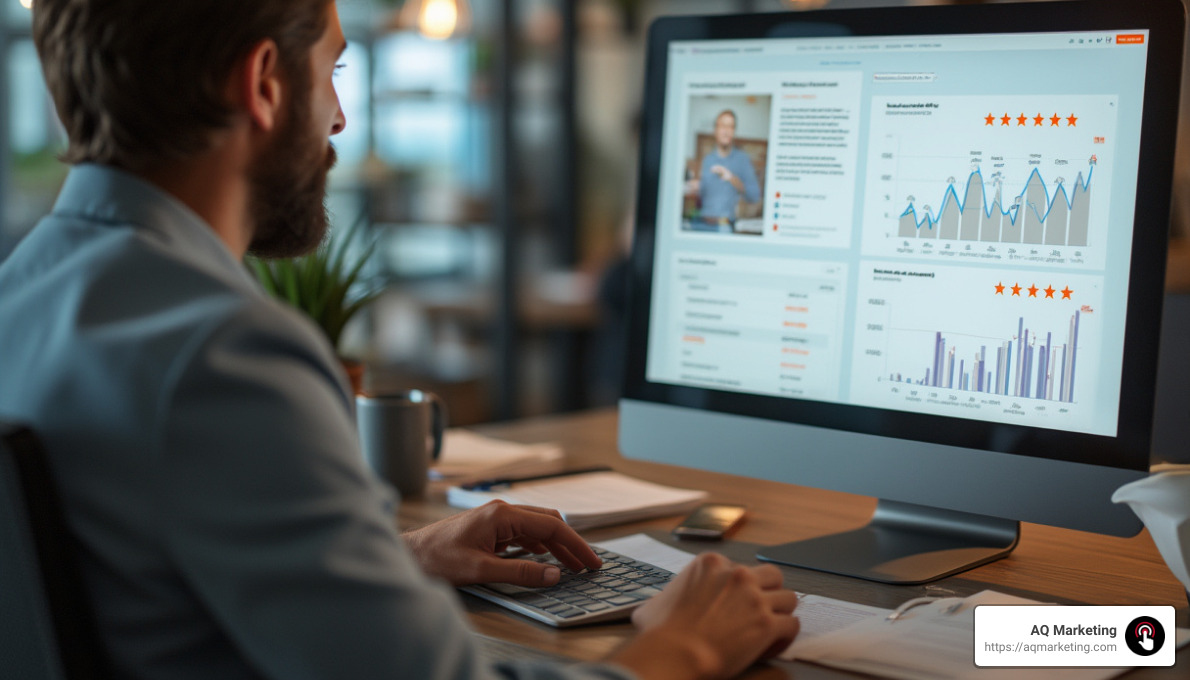 Online review monitoring for small businesses - corporate reputation management services