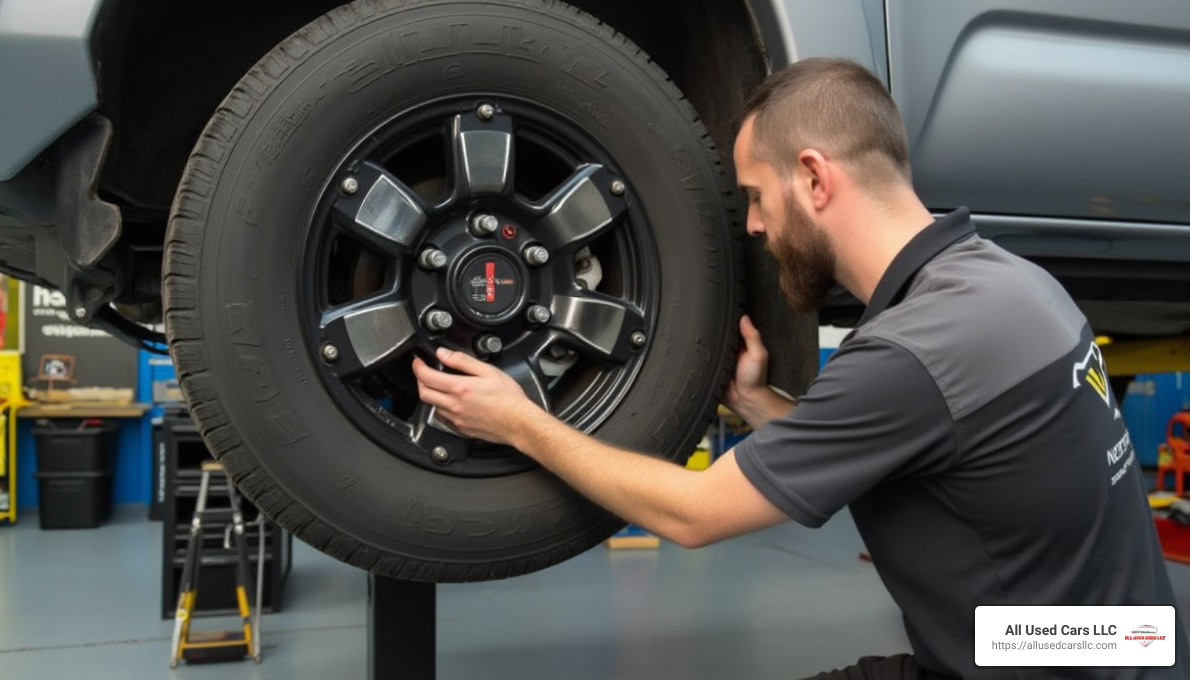 Ball joint inspection - late model toyota tacoma for sale