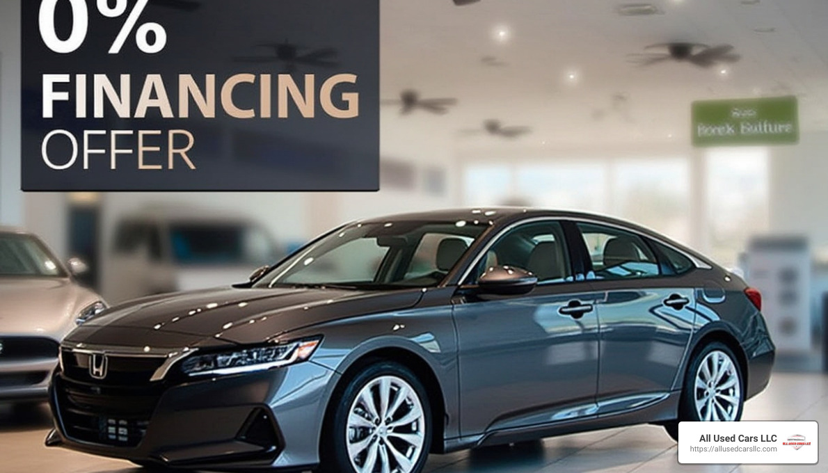 0% Financing Offer - New car incentives