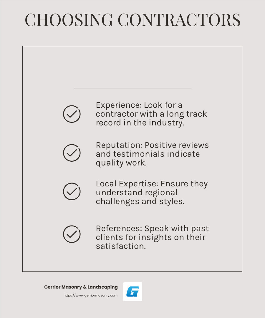 A Homeowner’s Guide to Hiring Landscape Paver Contractors 3 Reputation matters: positive reviews and testimonials - landscape paver contractors near me infographic checklist-light-beige