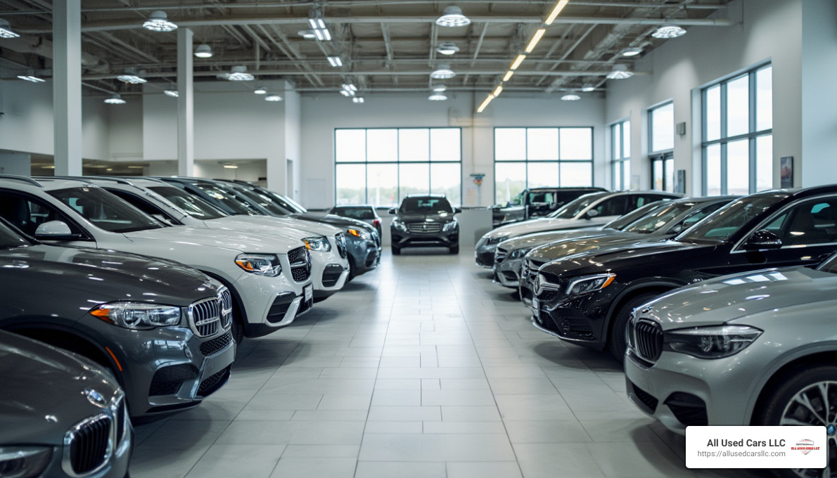 Queens Auto Expo showroom - used car dealers in queens new york