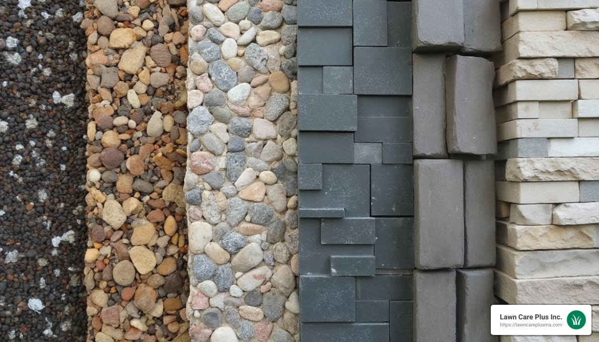Types of Natural and Artificial Stones - stone mason near me
